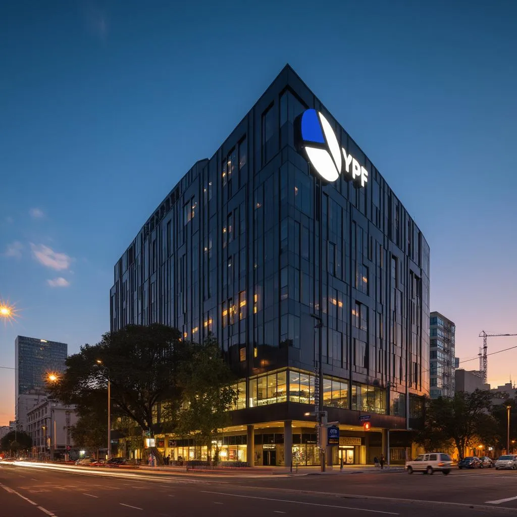 Sede central de YPF en Buenos Aires