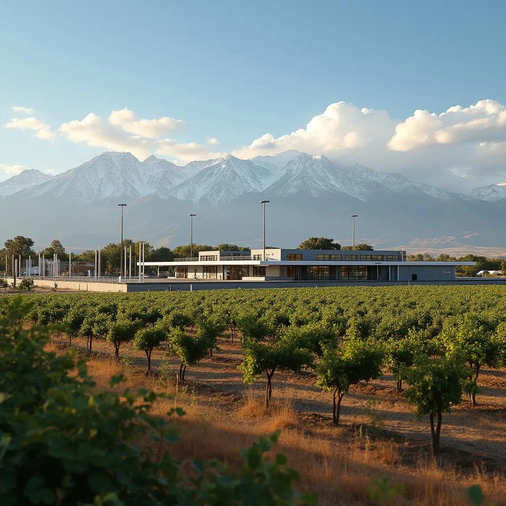 Estación YPF en Mendoza